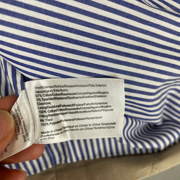 Women's jacket Brooks Brothers Quilted Barn Snap Coat size 8 - Picture 5 of 12